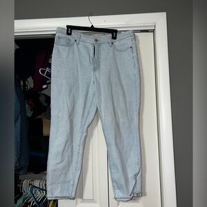 Old navy high rise og straight jeans